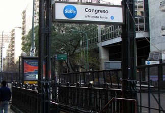 Estação Congreso em Buenos Aires