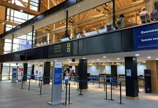 Aeroporto em Ushuaia