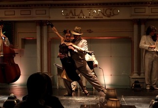 Espetáculo de tango no Gala Tango