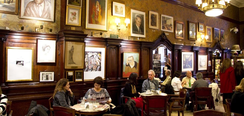 História do Café Tortoni em Buenos Aires