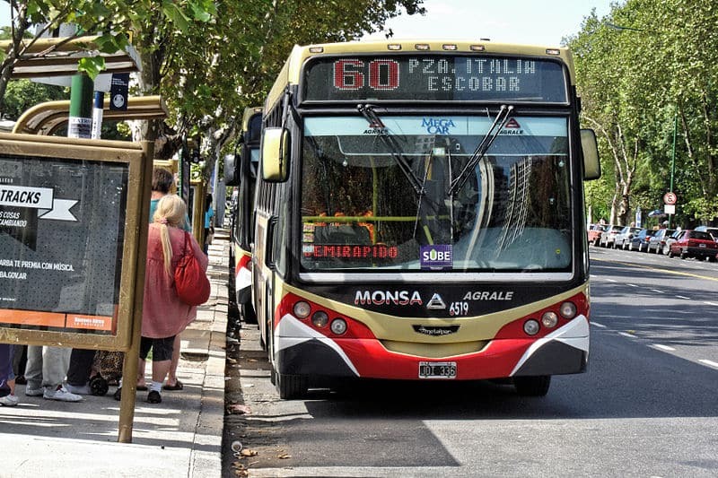 Como andar de ônibus em Buenos Aires