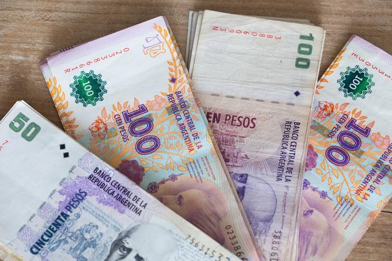 Pesos argentinos - em nota