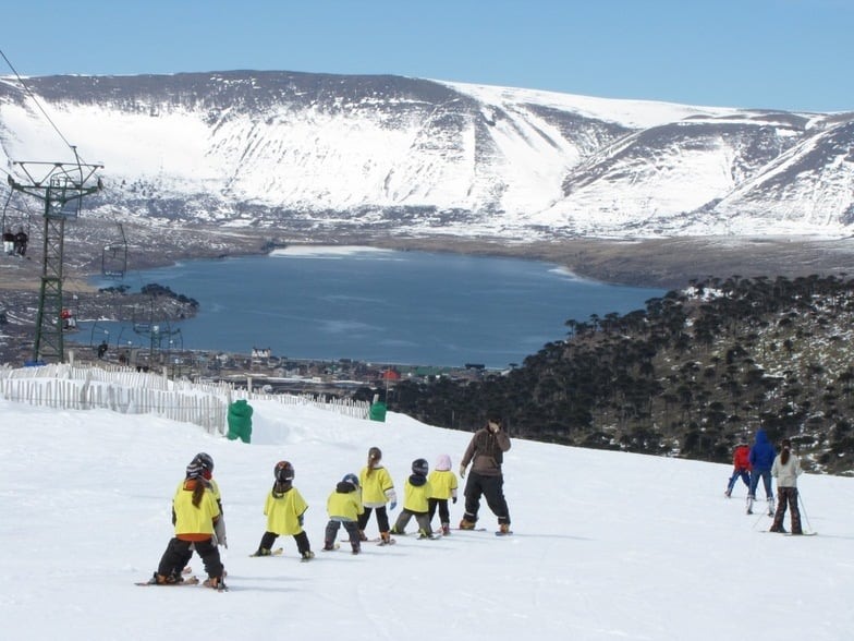 Estação de esqui Caviahue na Argentina