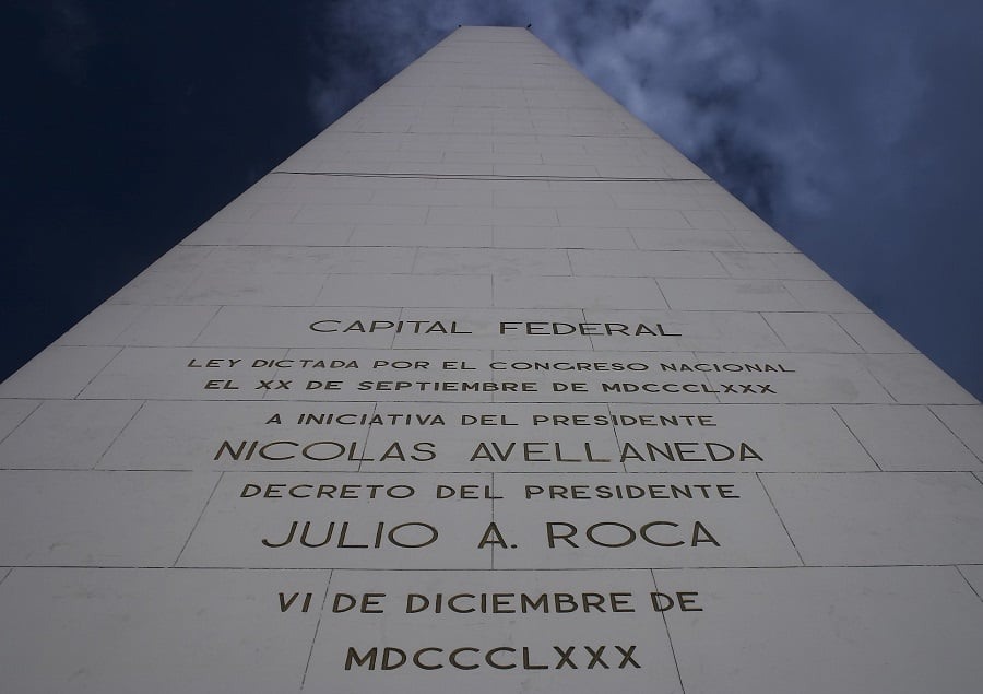 O Obelisco de Buenos Aires