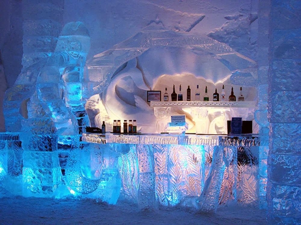 Bar do Glaciarium em El Calafate