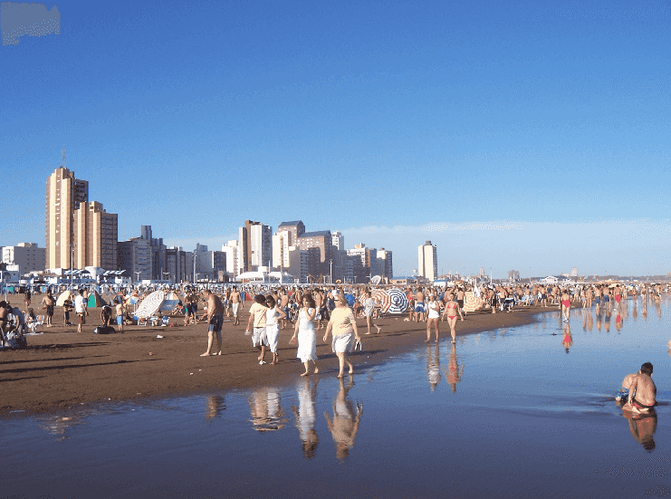 Praias Necochea e Quéquen na Argentina 