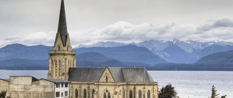 Catedral de Bariloche na lua de mel 