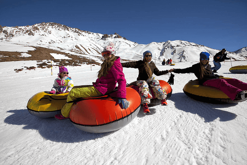 Pista de esqui Las Leñas na Argentina