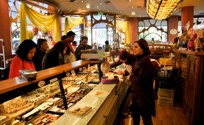 Lojas de chocolate em Bariloche