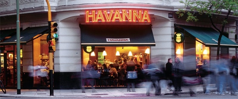 Cafés Havanna em Buenos Aires
