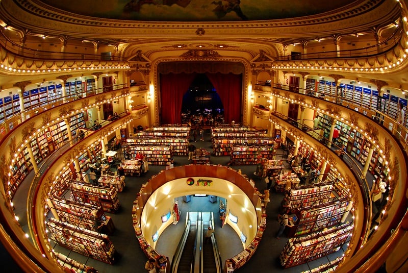 Passeios gratuitos em Buenos Aires: Livraria El Ateneo Grand Splendid
