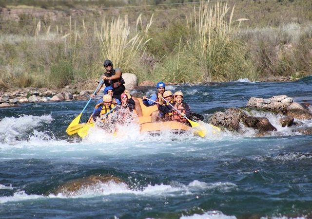 Ingresso do rafting no rio Mendoza