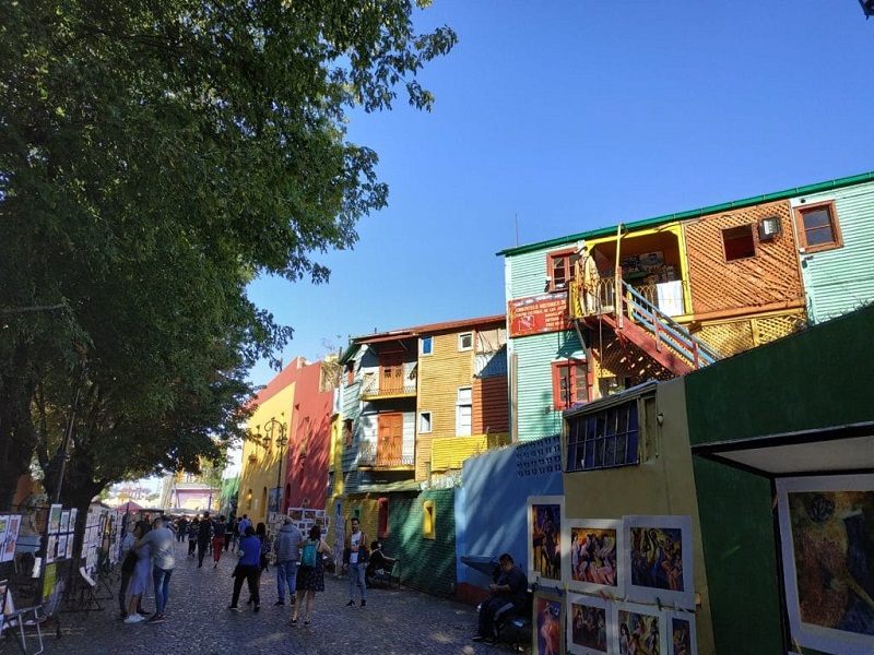 Bairro San Telmo em Buenos Aires