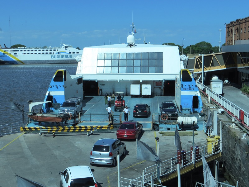 Ferry boat em Montevidéu